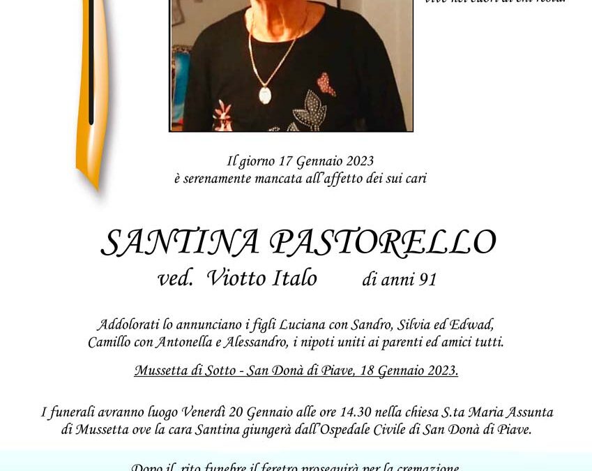 Santina Pastorello