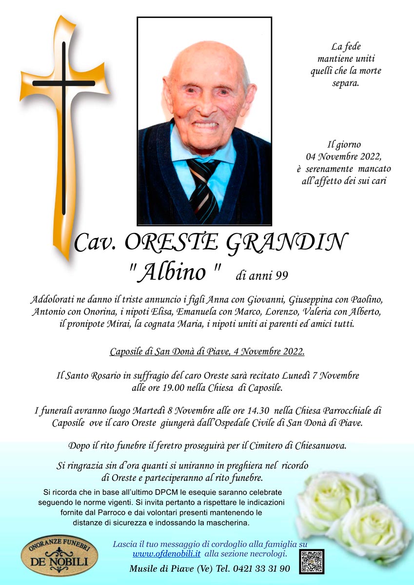 oreste grandin