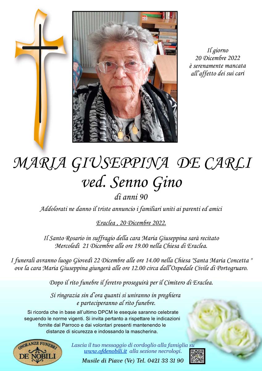 maria giuseppina de carli