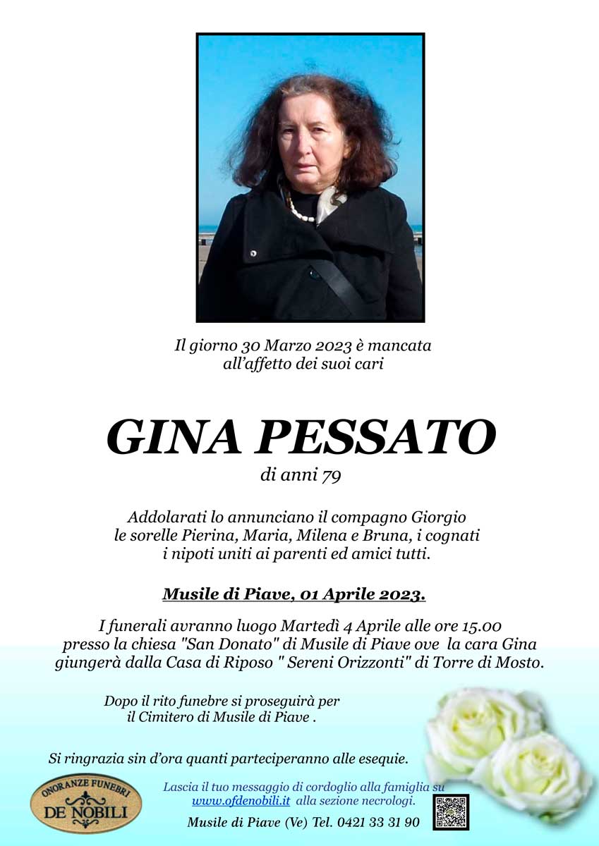 gina pessato