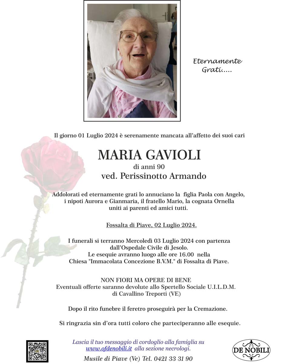 maria gavioli
